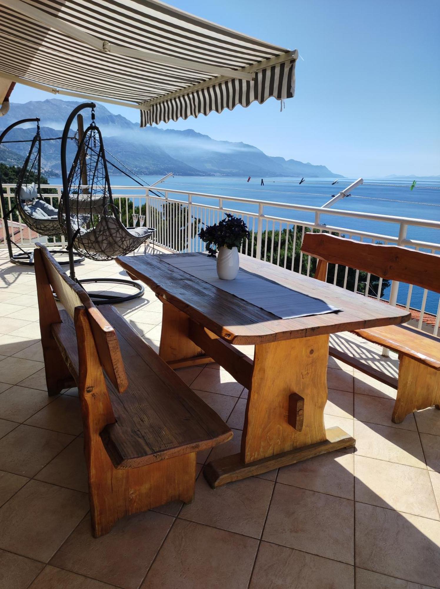 Beautiful Apartment 80 M From The Sea Marusici  Стая снимка